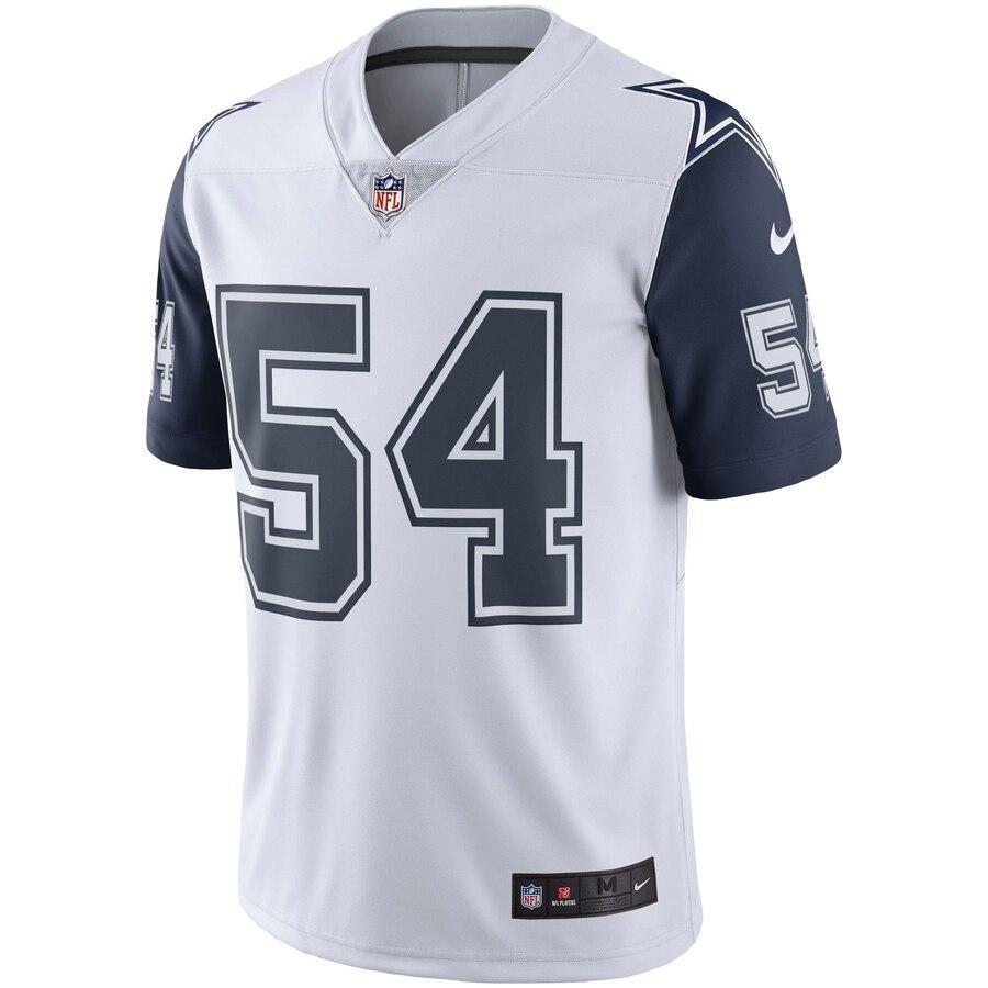 Jaylon Smith Dallas Cowboys White Color Rush Vapor Limited Jersey