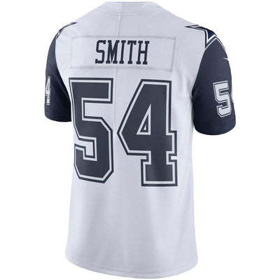 Jaylon Smith Dallas Cowboys White Color Rush Vapor Limited Jersey