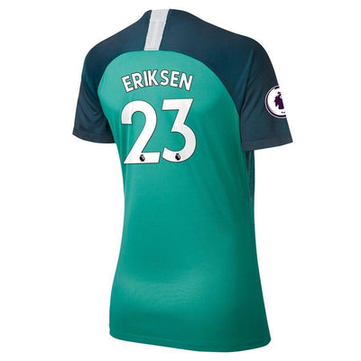 Christian Eriksen Tottenham Hotspur Nike Women's 2018/19 Stadium Replica Third Player Jersey – Teal