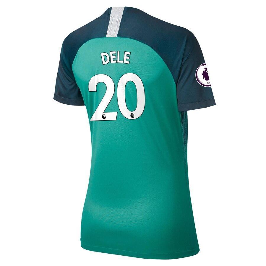 Dele Alli Tottenham Hotspur Nike Women's 2018/19 Stadium Replica Third Player Jersey – Teal