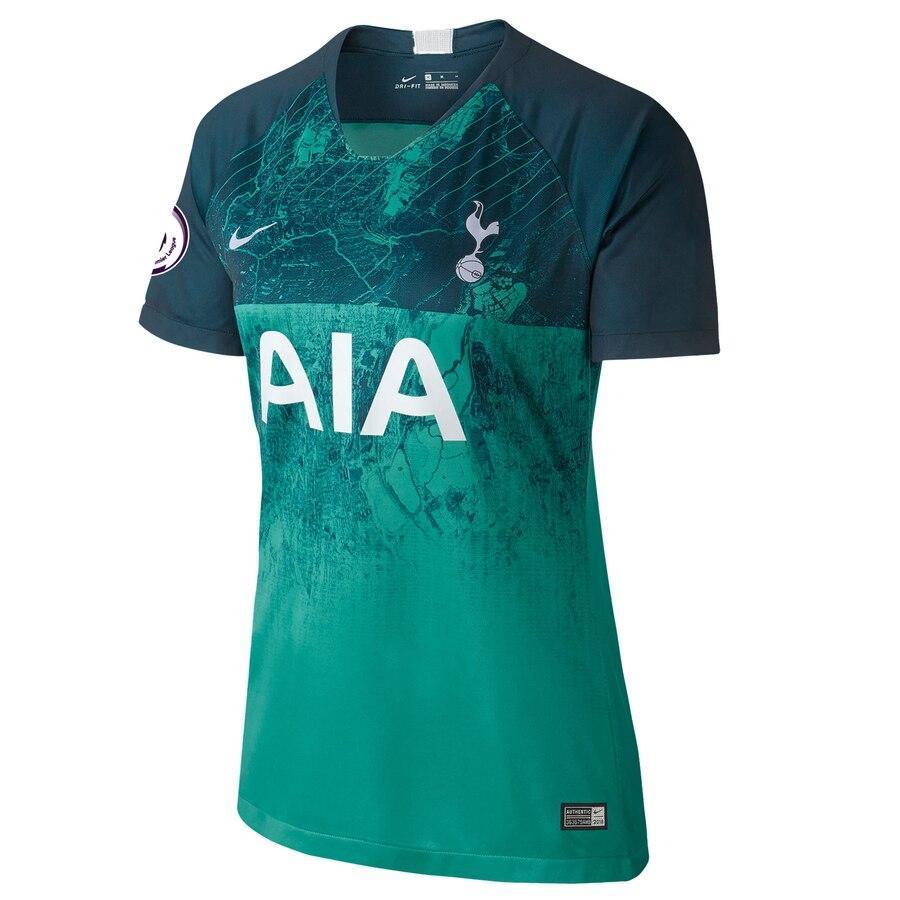 Eric Dier Tottenham Hotspur Nike Women's 2018/19 Stadium Replica Third Player Jersey – Teal