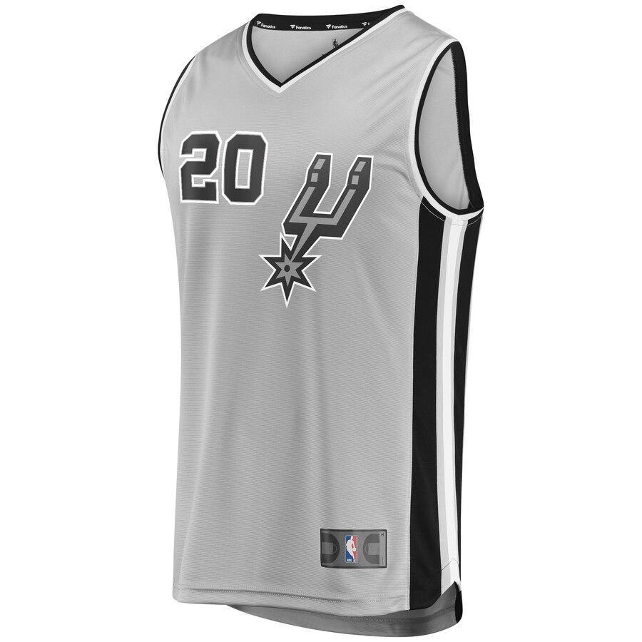 Manu Ginobili San Antonio Spurs Fast Break Replica Jersey - Statement Edition
