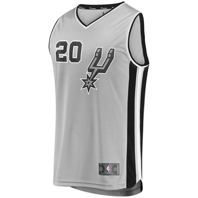 Manu Ginobili San Antonio Spurs Fast Break Replica Jersey - Statement Edition