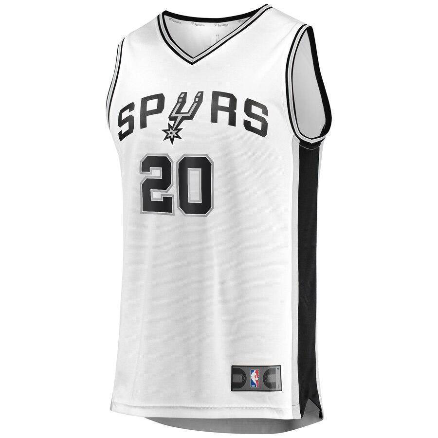 Manu Ginobili San Antonio Spurs Fast Break Replica Jersey - Association Edition