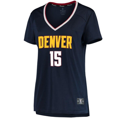 Nikola Jokic Denver Nuggets Women's Fast Break Replica Jersey - Icon Edition