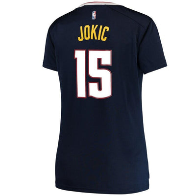 Nikola Jokic Denver Nuggets Women's Fast Break Replica Jersey - Icon Edition