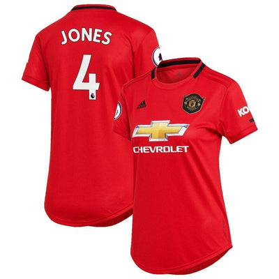 Phil Jones Manchester United adidas Women's 2019/20 Home Replica Player Jersey – Red