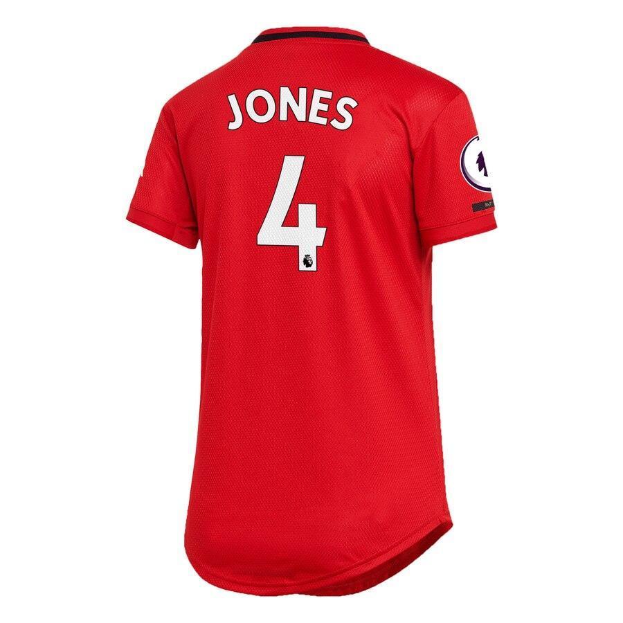 Phil Jones Manchester United adidas Women's 2019/20 Home Replica Player Jersey – Red