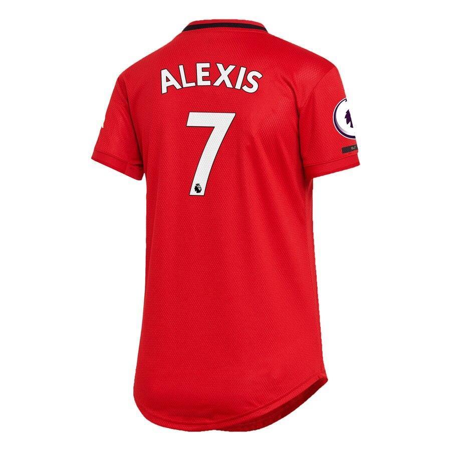 Alexis Sánchez Manchester United adidas Women's 2019/20 Home Replica Player Jersey – Red