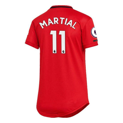Anthony Martial Manchester United adidas Women's 2019/20 Home Replica Player Jersey – Red
