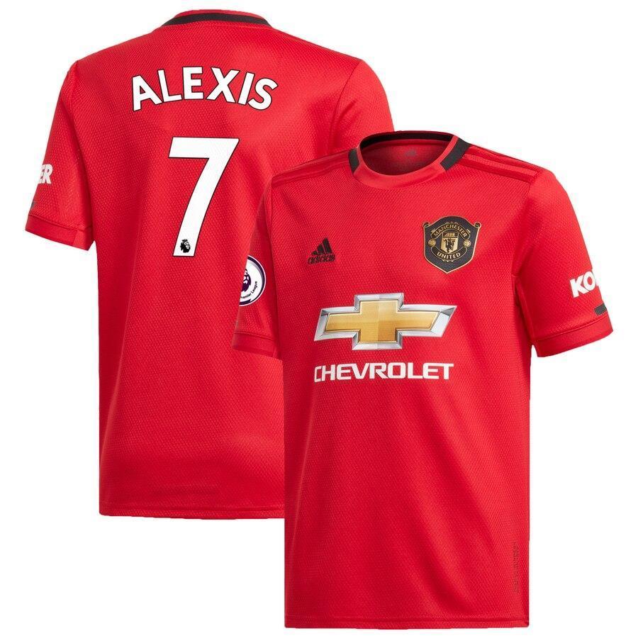 Alexis Sánchez Manchester United adidas Youth 2019/20 Home Replica Player Jersey – Red