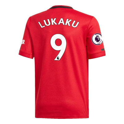Romelu Lukaku Manchester United adidas Youth 2019/20 Home Replica Player Jersey – Red