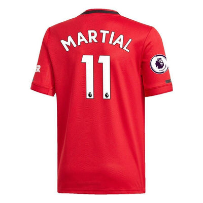 Anthony Martial Manchester United adidas Youth 2019/20 Home Replica Player Jersey – Red