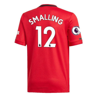 Chris Smalling Manchester United adidas Youth 2019/20 Home Replica Player Jersey – Red