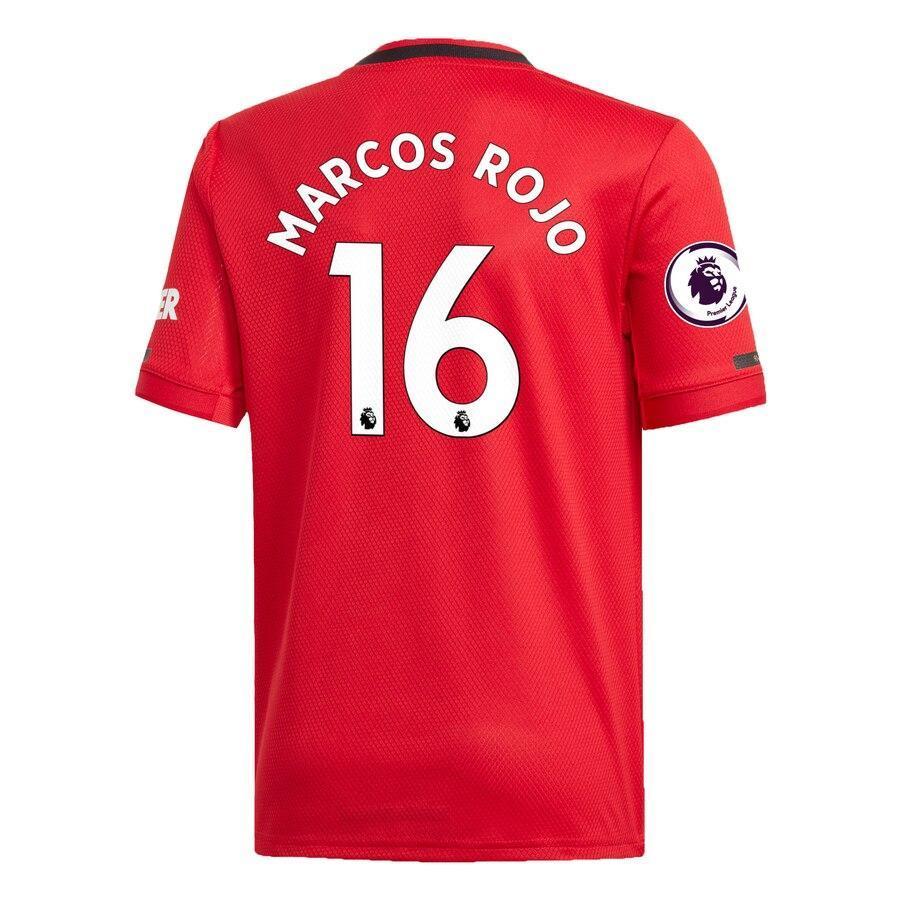 Marcos Rojo Manchester United adidas Youth 2019/20 Home Replica Player Jersey – Red