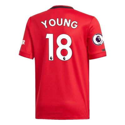 Ashley Young Manchester United adidas Youth 2019/20 Home Replica Player Jersey – Red