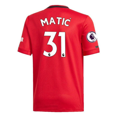 Nemanja Matic Manchester United adidas Youth 2019/20 Home Replica Player Jersey – Red