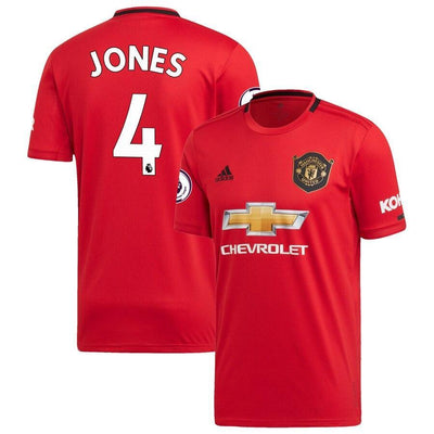 Phil Jones Manchester United adidas 2019/20 Home Replica Player Jersey – Red