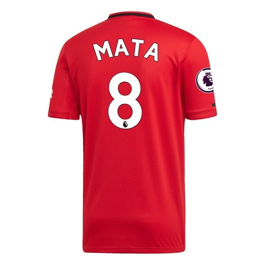 Juan Mata Manchester United adidas 2019/20 Home Replica Player Jersey – Red