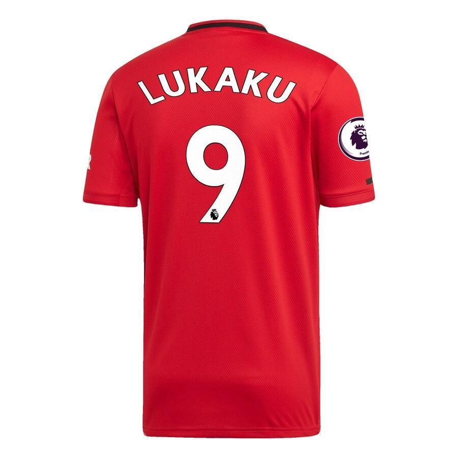 Romelu Lukaku Manchester United adidas 2019/20 Home Replica Player Jersey – Red