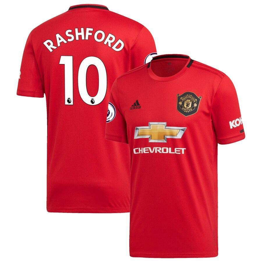 Marcus Rashford Manchester United adidas 2019/20 Home Replica Player Jersey – Red