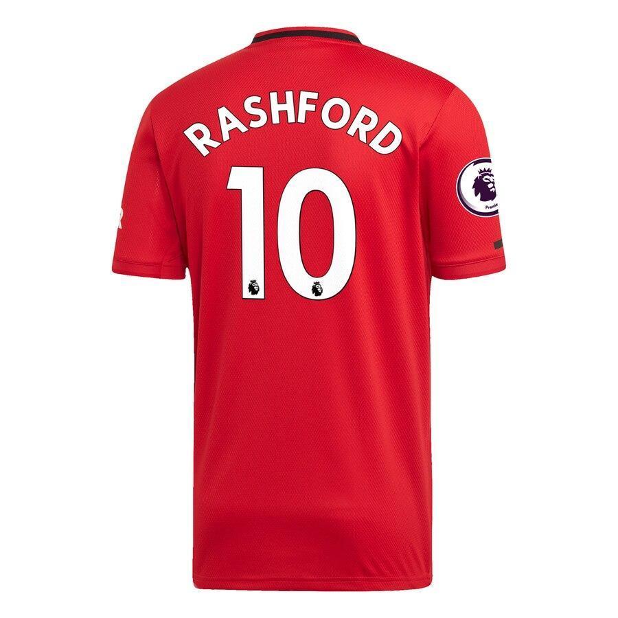Marcus Rashford Manchester United adidas 2019/20 Home Replica Player Jersey – Red