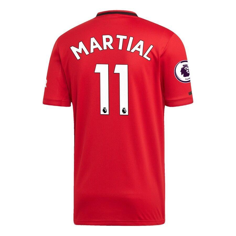 Anthony Martial Manchester United adidas 2019/20 Home Replica Player Jersey – Red