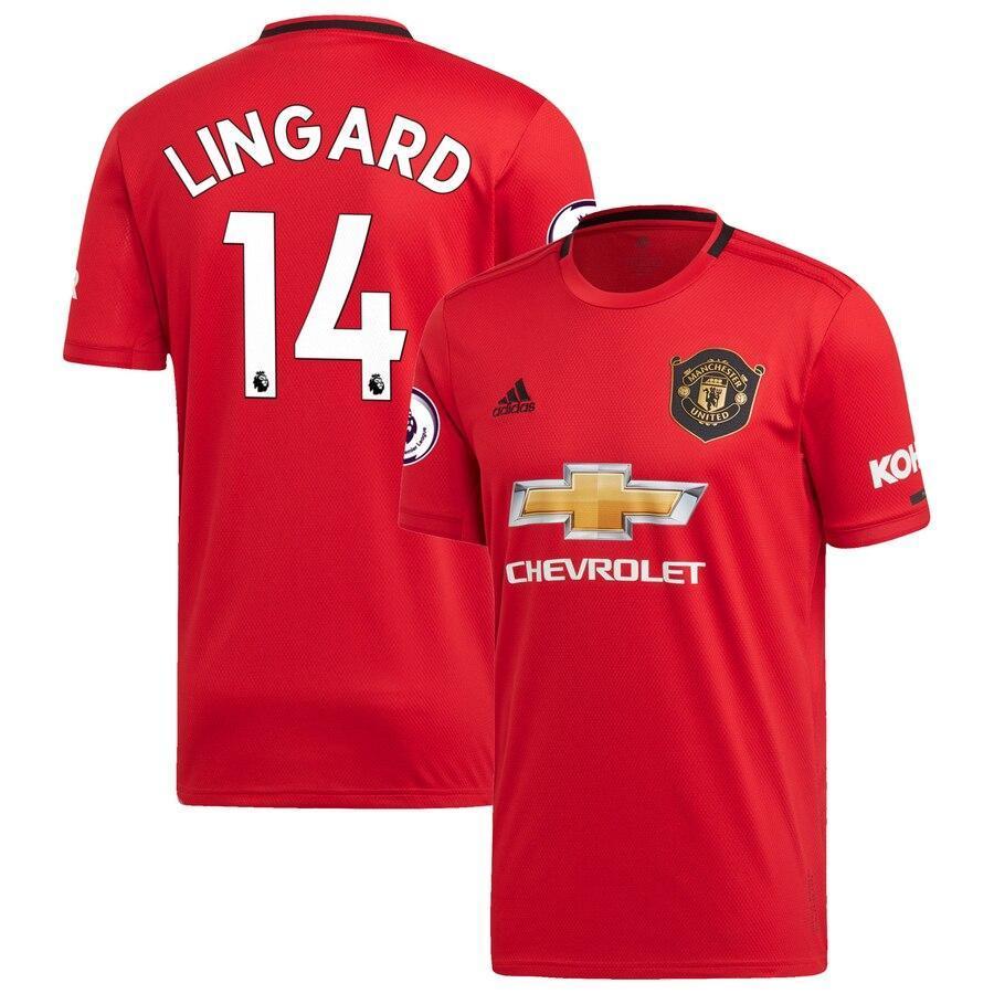 Jesse Lingard Manchester United adidas 2019/20 Home Replica Player Jersey – Red