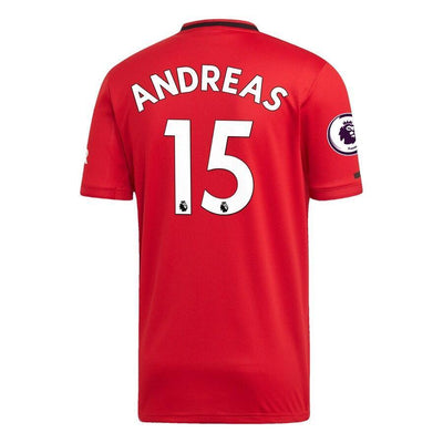 Andreas Pereira Manchester United adidas 2019/20 Home Replica Player Jersey – Red