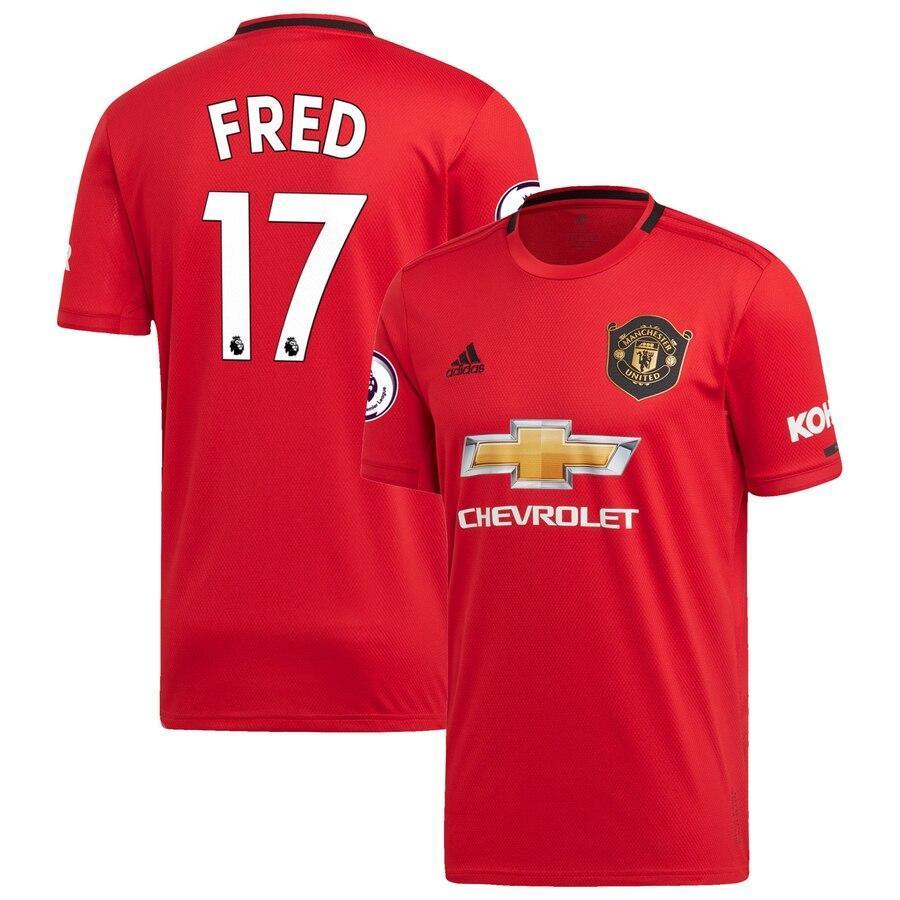 Fred Manchester United adidas 2019/20 Home Replica Player Jersey – Red