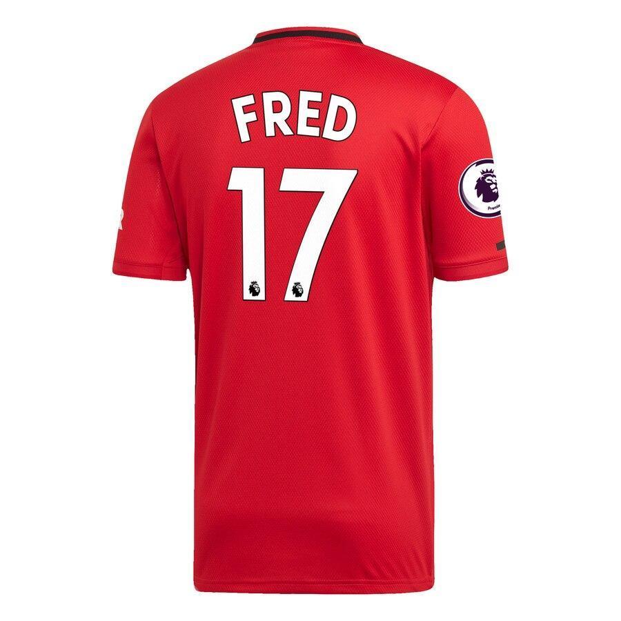 Fred Manchester United adidas 2019/20 Home Replica Player Jersey – Red