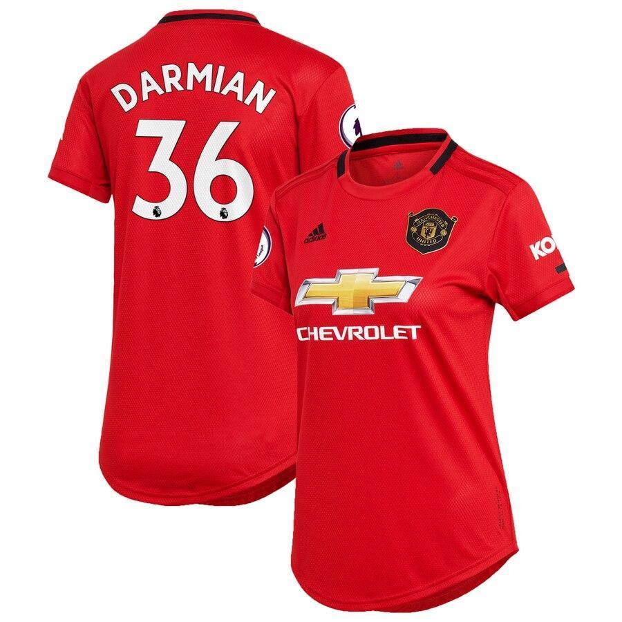 Matteo Darmian Manchester United adidas Women's 2019/20 Home Replica Player Jersey – Red