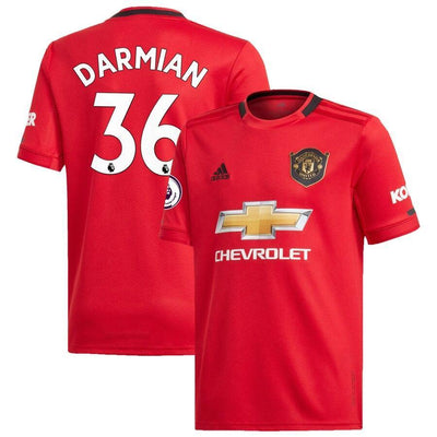 Matteo Darmian Manchester United adidas Youth 2019/20 Home Replica Player Jersey – Red