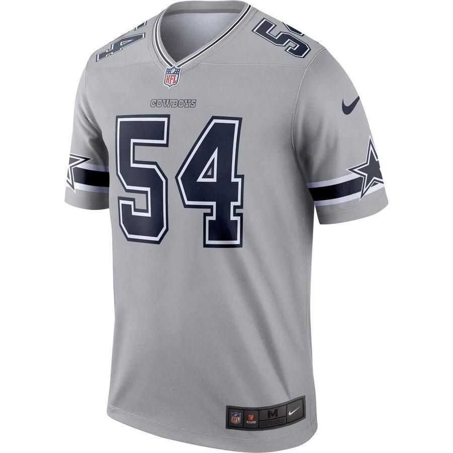 Jaylon Smith Dallas Cowboys Gray Inverted Legend Jersey