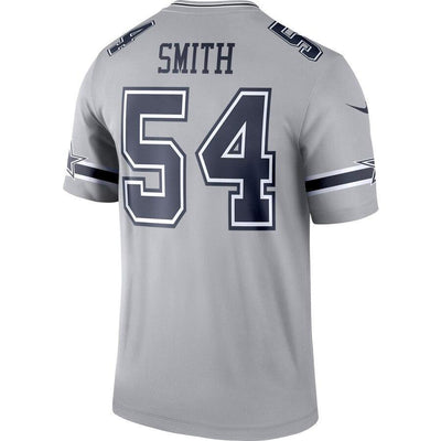 Jaylon Smith Dallas Cowboys Gray Inverted Legend Jersey