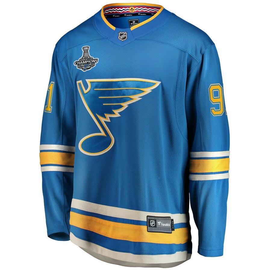 Vladimir Tarasenko St. Louis Blues Branded 2019 Stanley Cup Champions Alternate Breakaway Player Jersey - Blue