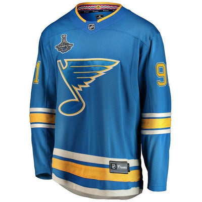 Vladimir Tarasenko St. Louis Blues Branded 2019 Stanley Cup Champions Alternate Breakaway Player Jersey - Blue