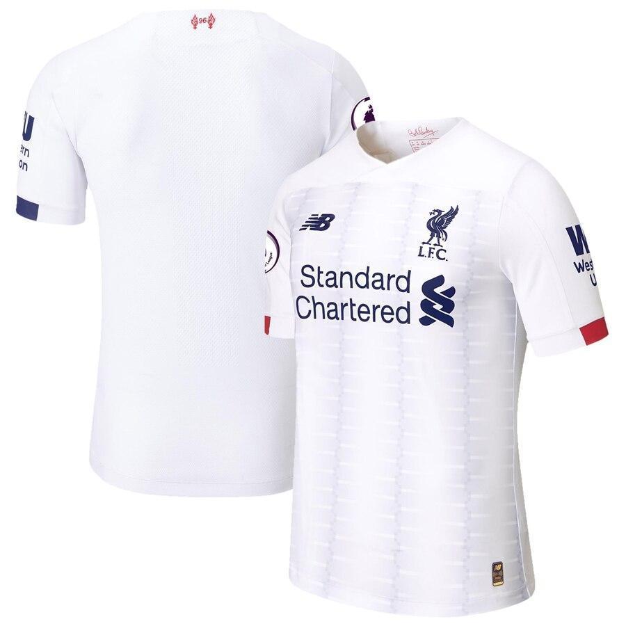 Liverpool New Balance 2019/20 Away Authentic Jersey – White