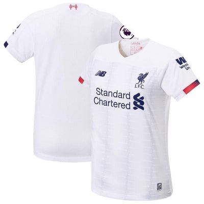 Liverpool New Balance Women's 2019/20 Away Replica Stadium Jersey – White