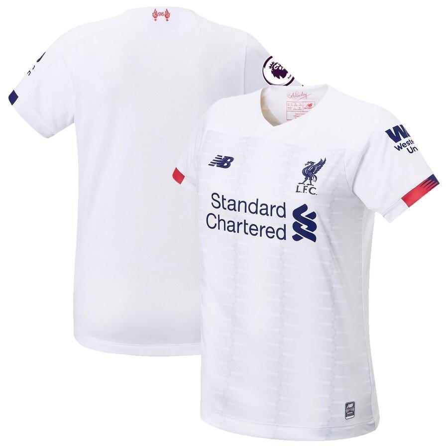 Liverpool New Balance Women's 2019/20 Away Replica Stadium Jersey – White
