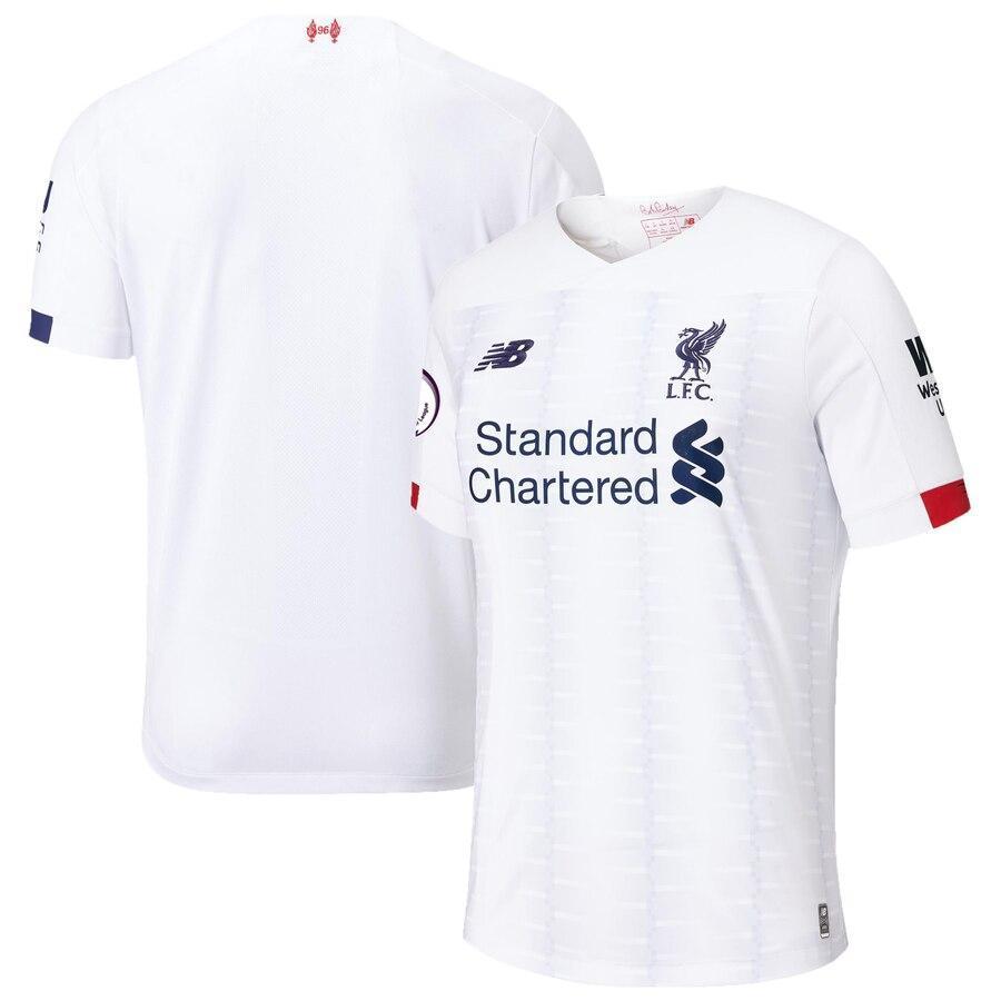 Liverpool New Balance Youth 2019/20 Away Replica Stadium Jersey – White