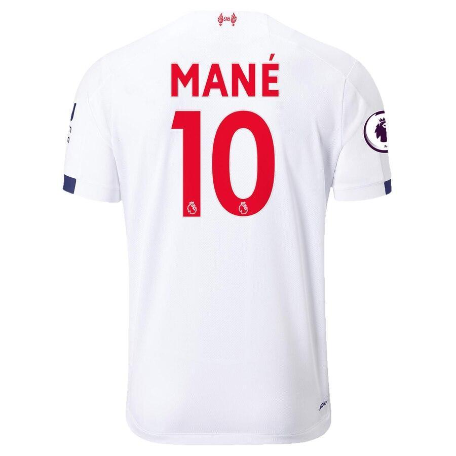 Sadio Mané Liverpool New Balance 2019/20 Away Replica Player Jersey – White