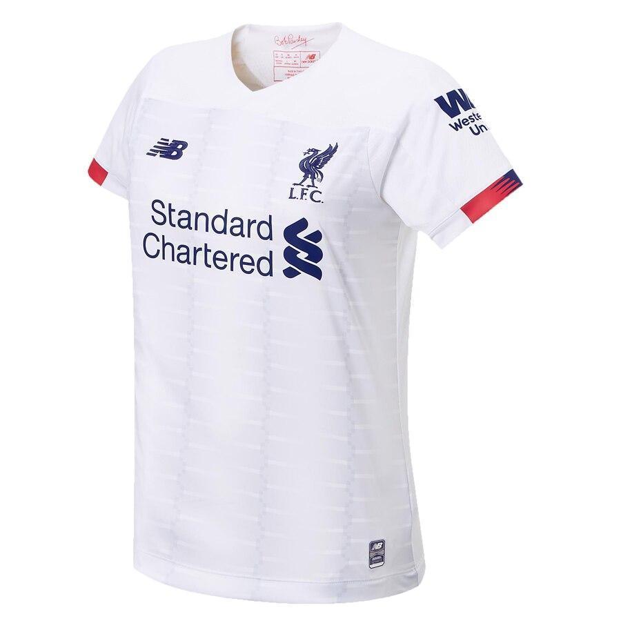 Sadio Mané Liverpool New Balance Women's 2019/20 Away Replica Stadium Player Jersey – White