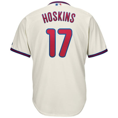 Rhys Hoskins Philadelphia Phillies Alternate Official Cool Base Player Jersey