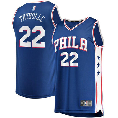 Mattise Thybulle Philadelphia 76ers 2019 NBA Draft First Round Pick Fast Break Replica Jersey Royal - Icon Edition