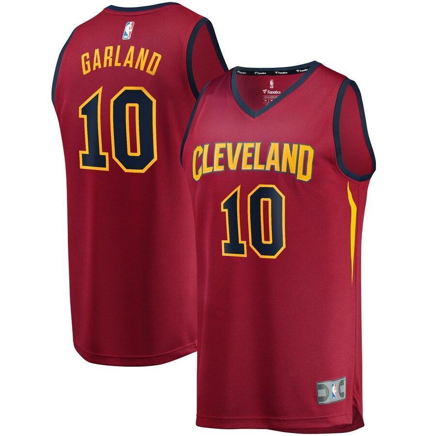 Darius Garland Cleveland Cavaliers  2019 NBA Draft First Round Pick Fast Break Replica Jersey Wine - Icon Edition