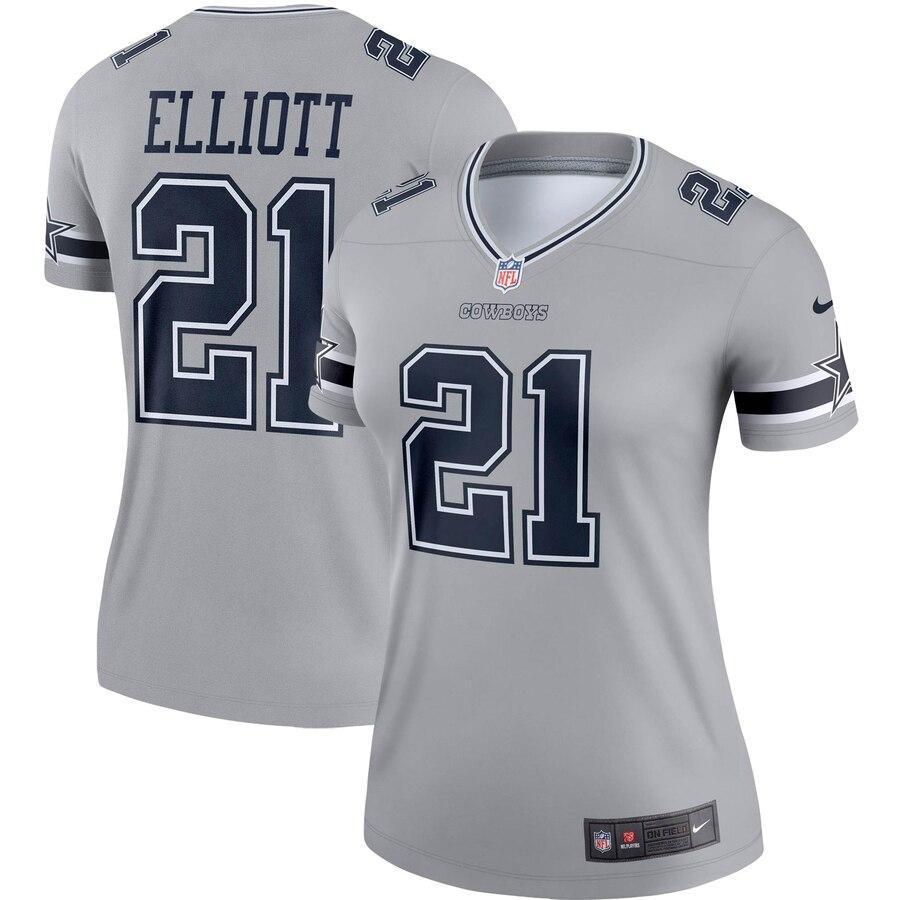 Ezekiel Elliott Dallas Cowboys Women's Legend Jersey