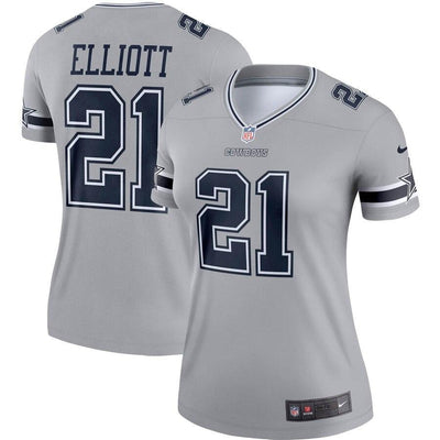 Ezekiel Elliott Dallas Cowboys Women's Legend Jersey