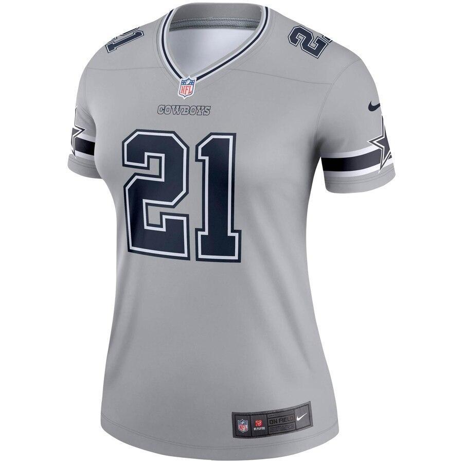 Ezekiel Elliott Dallas Cowboys Women's Legend Jersey