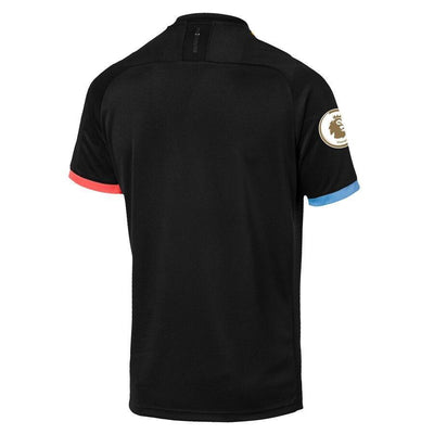 Manchester City Puma 2019/20 Away Replica Blank Jersey – Black
